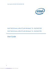 Intel NUC8i3CYSN User Manual