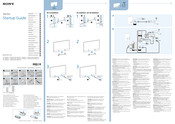 Sony 43X8301C Startup Manual