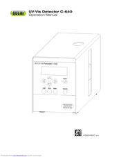 Buchi C-640 Operation Manual