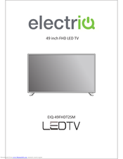 ElectrIQ EIQ-49FHDT2SM Instructions Manual
