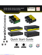 Brainboxes ES-357 Quick Start Manual