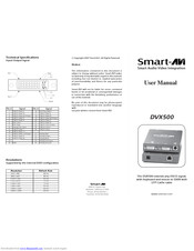 Smart-Avi DVX500 User Manual