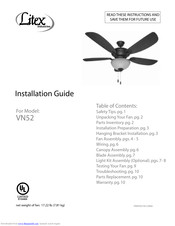 Litex Industries VN52 Installation Manual