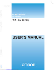 Omron SCARA R6Y-XC Series User Manual