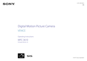 Sony VENICE MPC-3610 Operating Instructions Manual