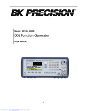 Bk Precision 4014B User Manual