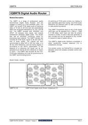 Snell & Wilcox IQBRT8 Manual