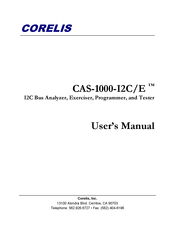 Corelis CAS-1000-I2C/E User Manual