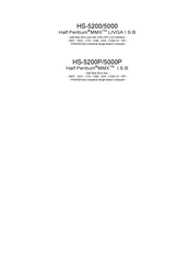 BOSER Technology HS-5200P Manual