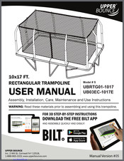 UPPER BOUNCE UBRTG01-1017 User Manual