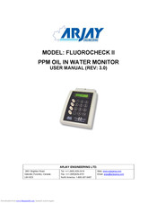 ARJAY ENGINEERING FLUOROCHECK II User Manual