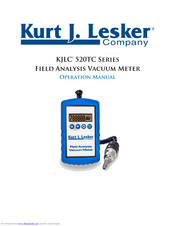Kurt J. Lesker 520TC Series Operation Manual