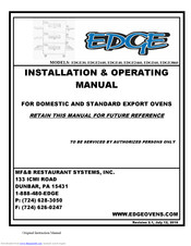 Edge EDGE40 Installation & Operating Manual