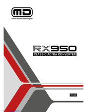 MD RX950 Manual