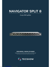 TECshow NAVIGATOR SPLIT 8 User Manual