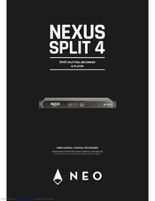 NEO NEXUS SPLIT 4 User Manual