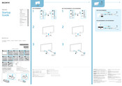 Sony Bravia KD-43X8500C Startup Manual