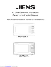 Jens MEW622-A Owner's Instruction Manual