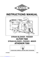 KUHN ATHENOR 7560 Instruction Manual