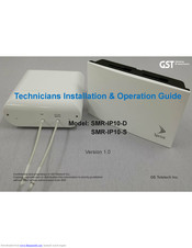 GST SMR-IP10-D Installation & Operation Manual