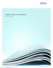 ETAS ES5095.1 User Manual