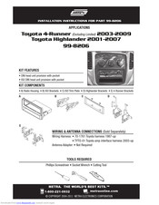 Metra Electronics 99-8206 Installation Instructions Manual