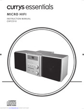 Currys Essentials CHFCD10 Instruction Manual