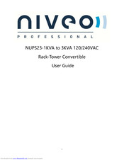 Niveo Professional NUPS23-1000 User Manual