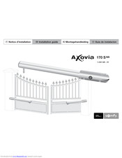 SOMFY Axovia 170 SNS Installation Manual