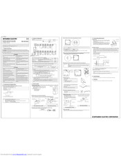 Mitsubishi Electric PAC-SF41SCA Installation Manual