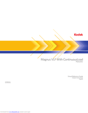 Kodak Magnus VLF Q3600 Visual Reference Manual