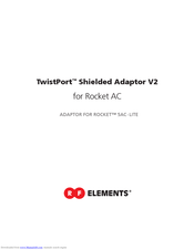 RF Elements TwistPort Shielded Adaptor V2 Installation Manual