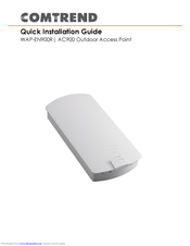 Comtrend Corporation WAP-EN900R Quick Installation Manual