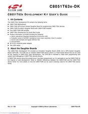 Silicon Laboratories C8051T630 User Manual