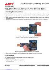 Silicon Laboratories ToolStick Base Adapter User Manual