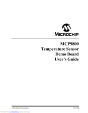 Microchip Technology MCP9800 User Manual