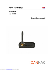 DANHAG APP-control Operating Manual