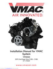 Vmac V910020 Installation Instructions Manual