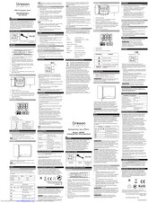 Oregon Scientific RM338P User Manual