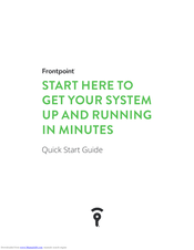 Frontpoint Pro Plus Quick Start Manual