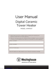 Westinghouse WHP5137 User Manual