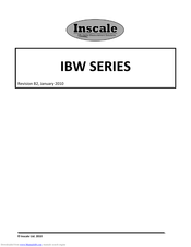 Inscale IBW 6 Instructions Manual