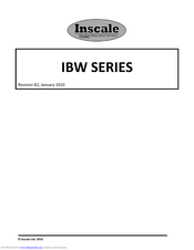 Inscale IBW 3 Instructions Manual