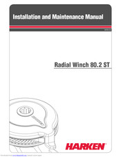 Harken Radial Winch 80.2 STC Installation And Maintenance Manual