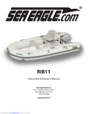 Sea Eagle RIB11 Instruction & Owner's Manual
