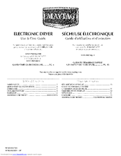Maytag W10240878A Use & Care Manual