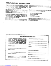Maytag X9112VUV Owner's Manual