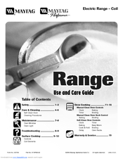 Maytag 8113P655-60 Use And Care Manual