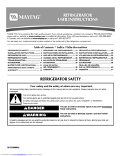 Maytag MSD2254VEW User Instructions