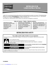 Maytag MTF1842EES User Instructions